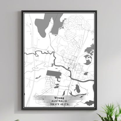 ROAD MAP OF WYONG, AUSTRALIA BY MAPBAKES