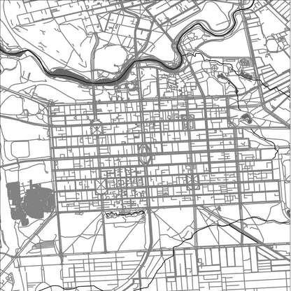 ROAD MAP OF ADELAIDE, AUSTRALIA BY MAPBAKES