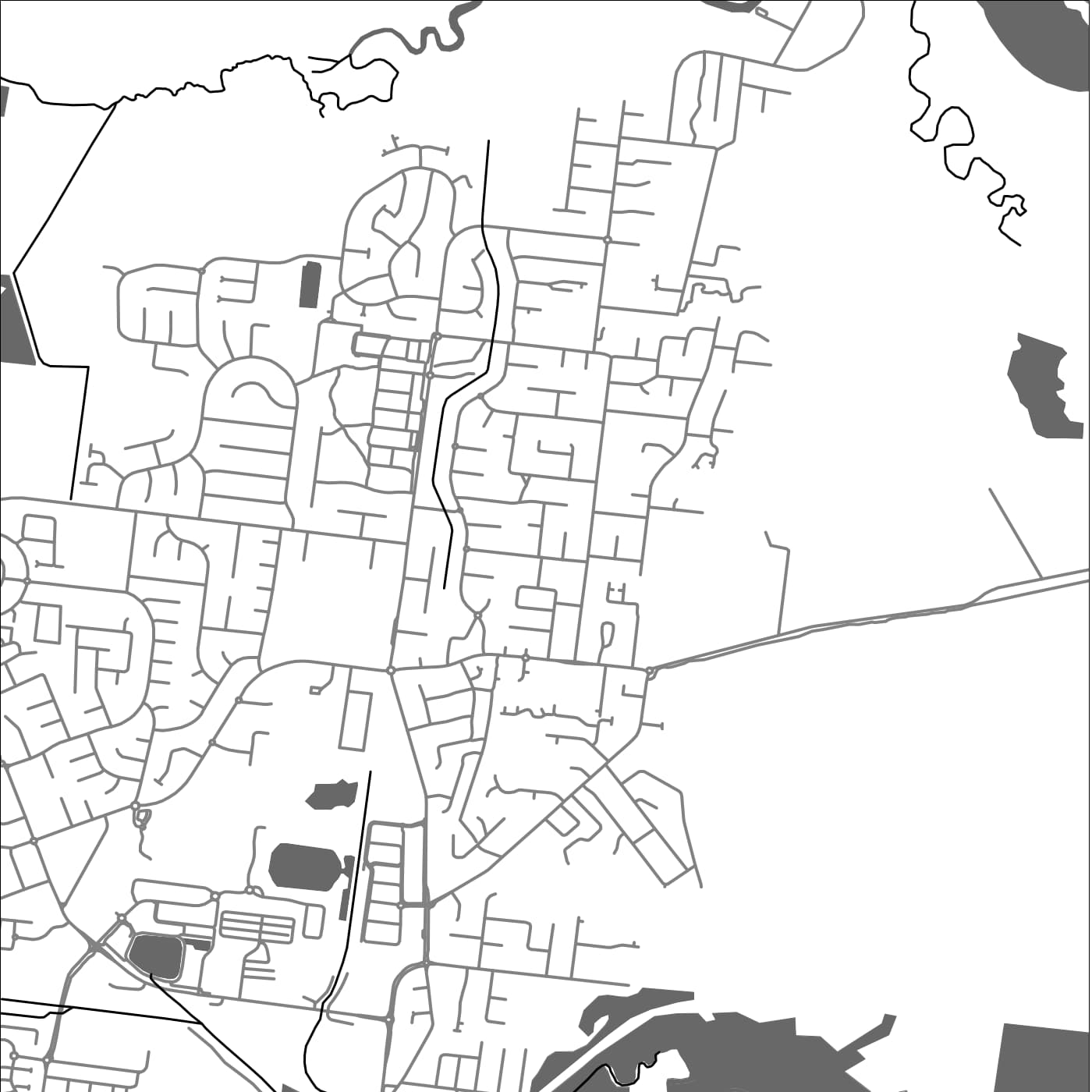 ROAD MAP OF ANDERGROVE, AUSTRALIA BY MAPBAKES