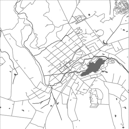 ROAD MAP OF BEECHWORTH, AUSTRALIA BY MAPBAKES