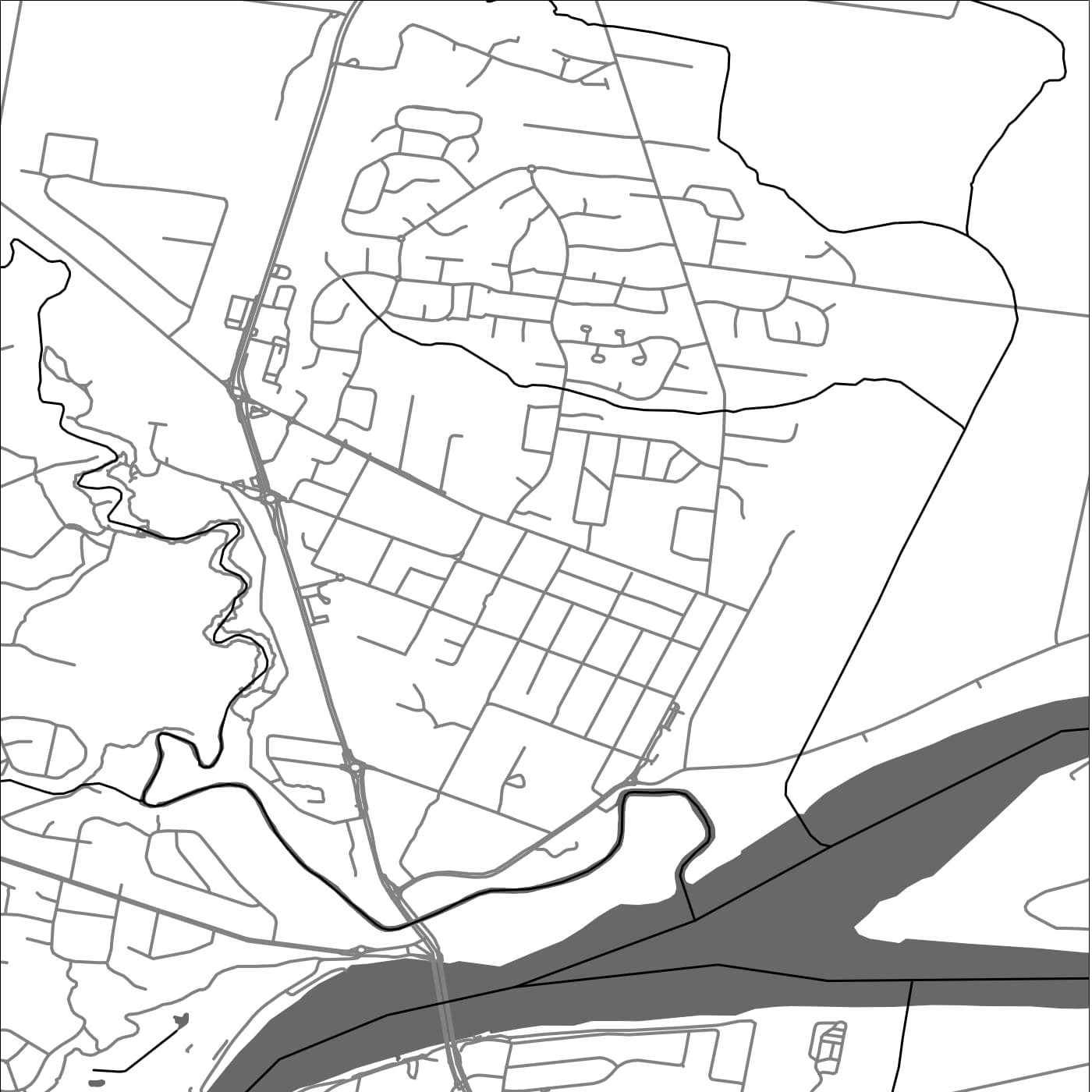 ROAD MAP OF BOMADERRY, AUSTRALIA BY MAPBAKES