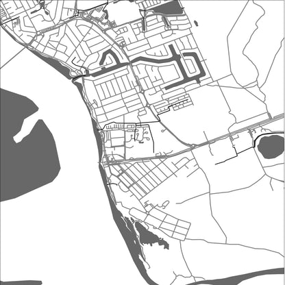 ROAD MAP OF BONGAREE, AUSTRALIA BY MAPBAKES