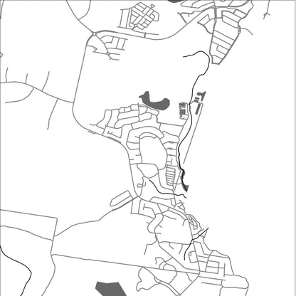 ROAD MAP OF BONNY HILLS, AUSTRALIA BY MAPBAKES