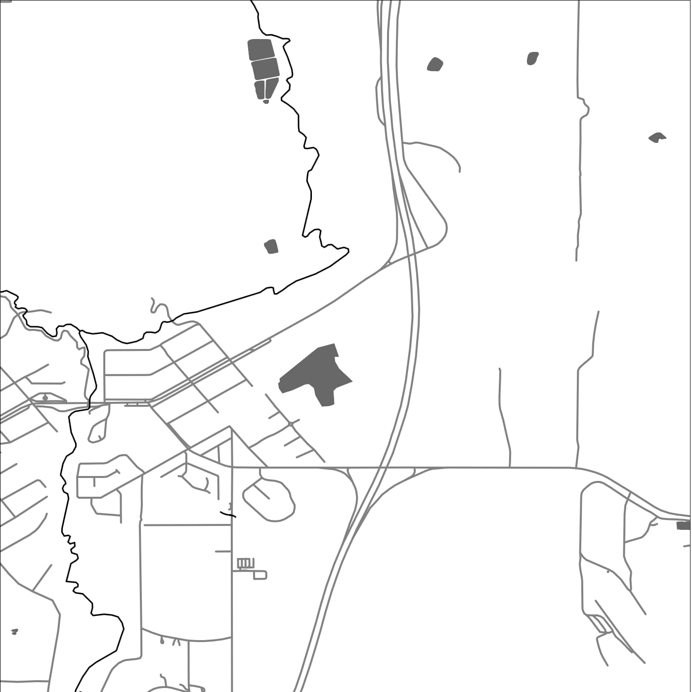 ROAD MAP OF BROADFORD, AUSTRALIA BY MAPBAKES