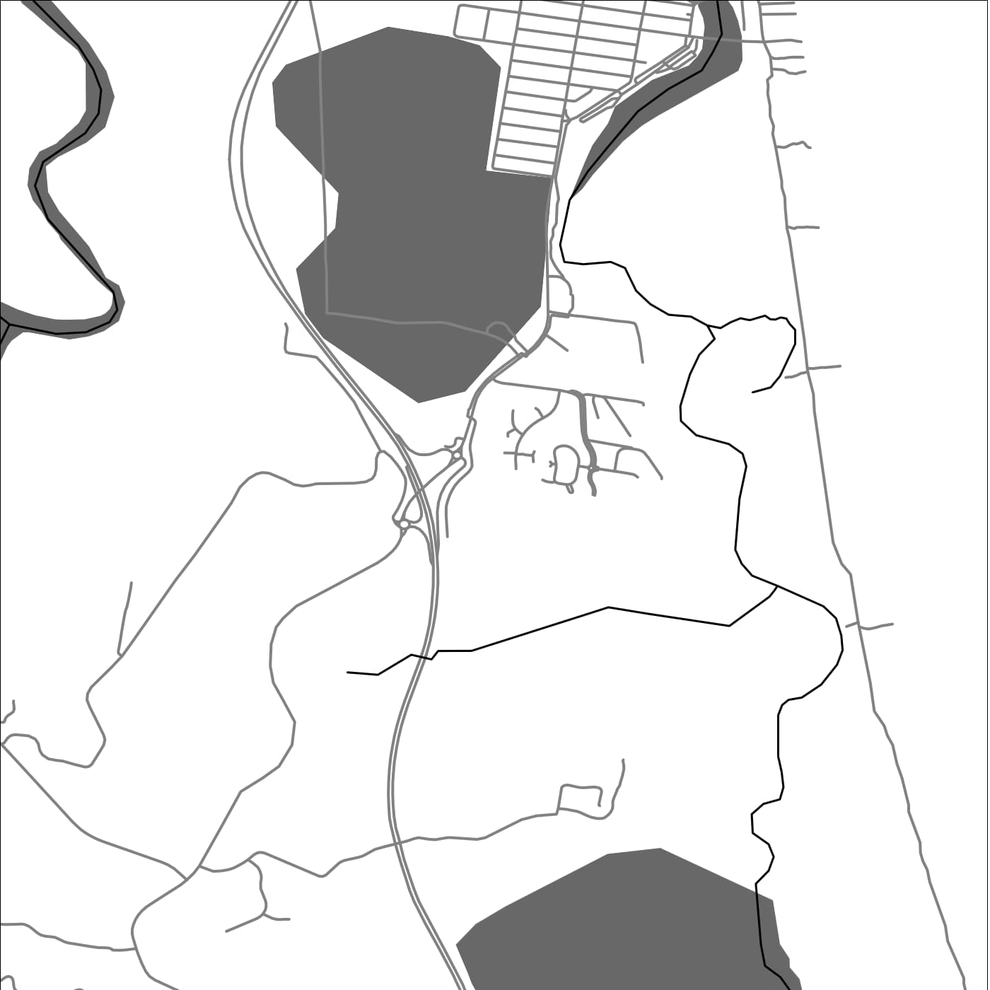 ROAD MAP OF BRUNSWICK HEADS, AUSTRALIA BY MAPBAKES