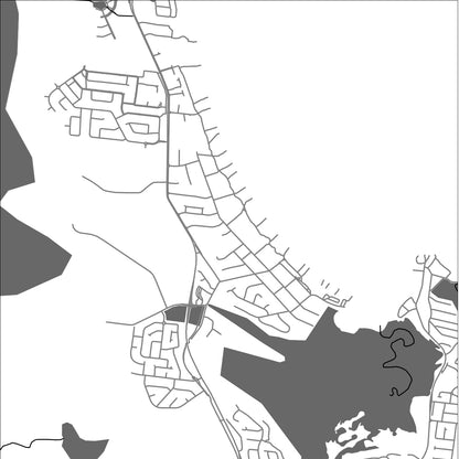 ROAD MAP OF BUCASIA, AUSTRALIA BY MAPBAKES