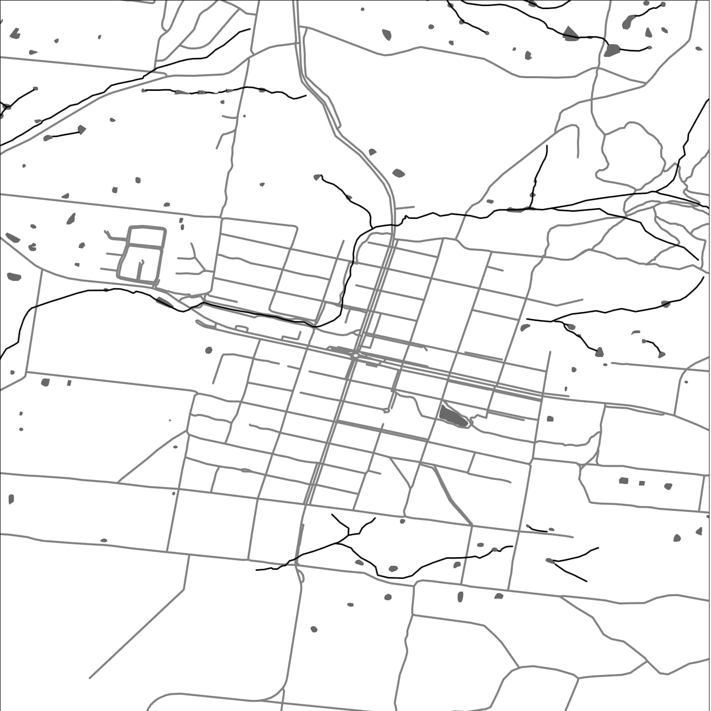 ROAD MAP OF BUNINYONG, AUSTRALIA BY MAPBAKES