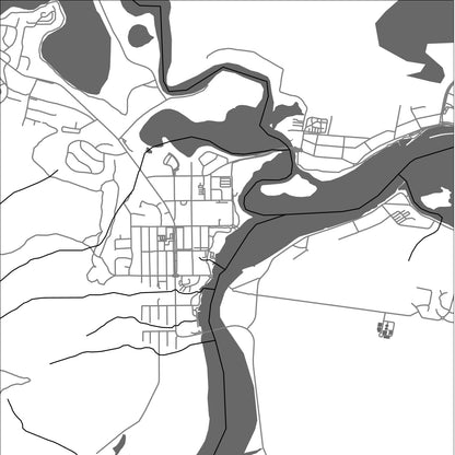 ROAD MAP OF CAMDEN HAVEN, AUSTRALIA BY MAPBAKES