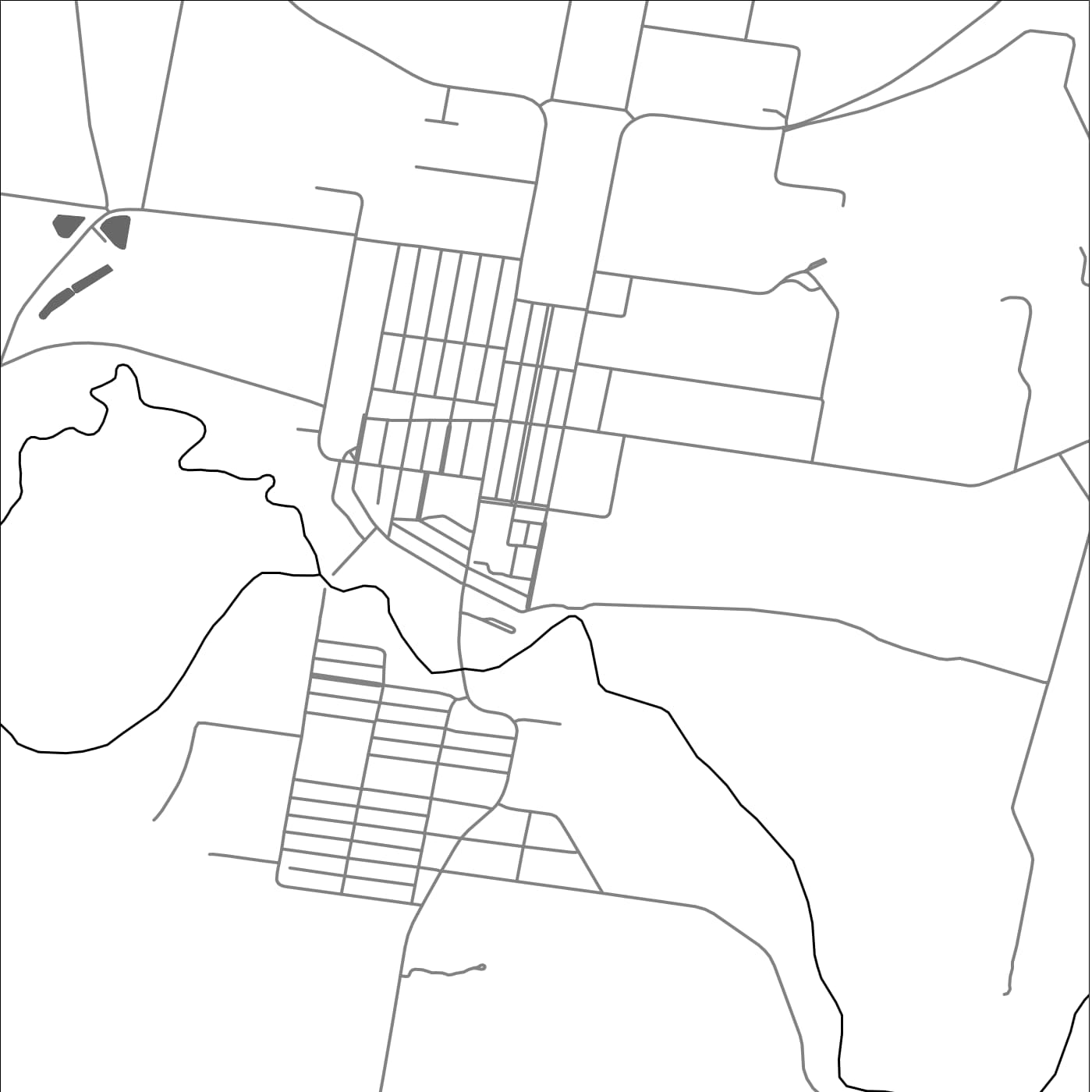 ROAD MAP OF CANOWINDRA, AUSTRALIA BY MAPBAKES