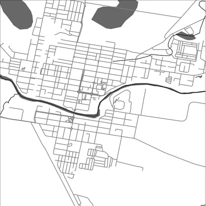 ROAD MAP OF CASINO, AUSTRALIA BY MAPBAKES