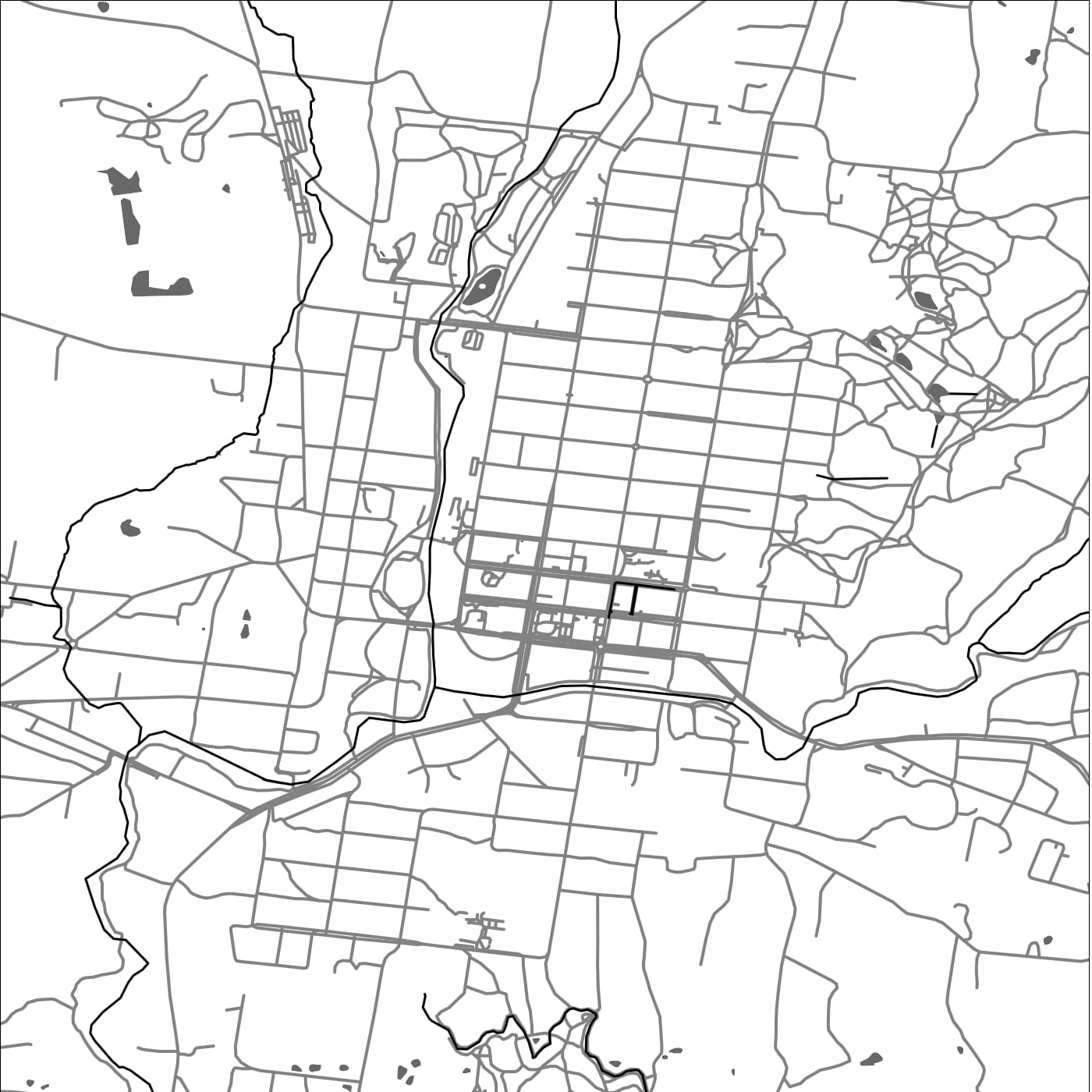 ROAD MAP OF CASTLEMAINE, AUSTRALIA BY MAPBAKES