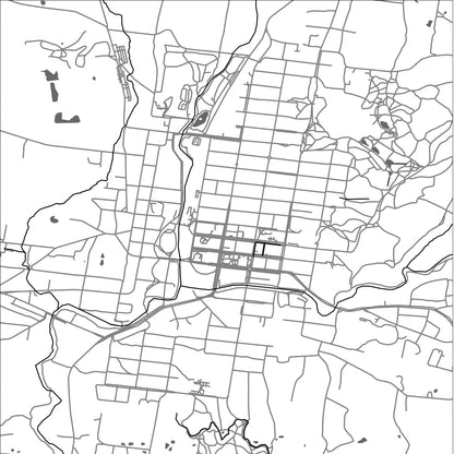 ROAD MAP OF CASTLEMAINE, AUSTRALIA BY MAPBAKES