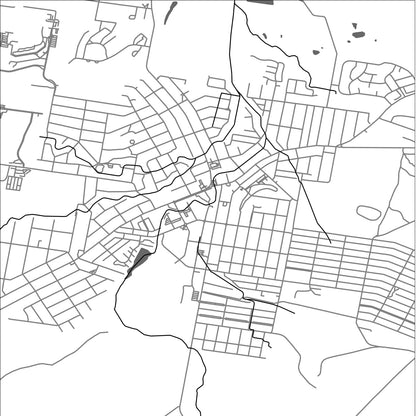 ROAD MAP OF CESSNOCK, AUSTRALIA BY MAPBAKES