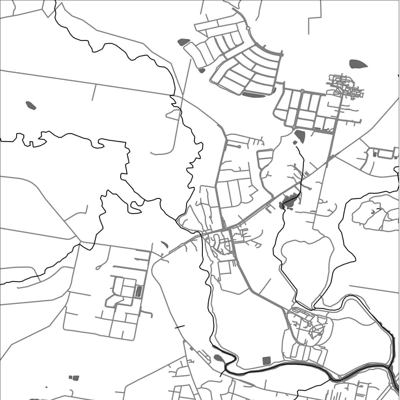 ROAD MAP OF COORANBONG, AUSTRALIA BY MAPBAKES