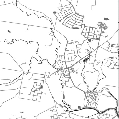 ROAD MAP OF COORANBONG, AUSTRALIA BY MAPBAKES