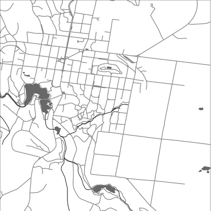 ROAD MAP OF DAYLESFORD, AUSTRALIA BY MAPBAKES