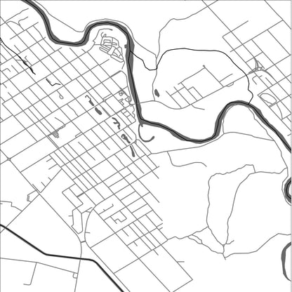 ROAD MAP OF DENILIQUIN, AUSTRALIA BY MAPBAKES