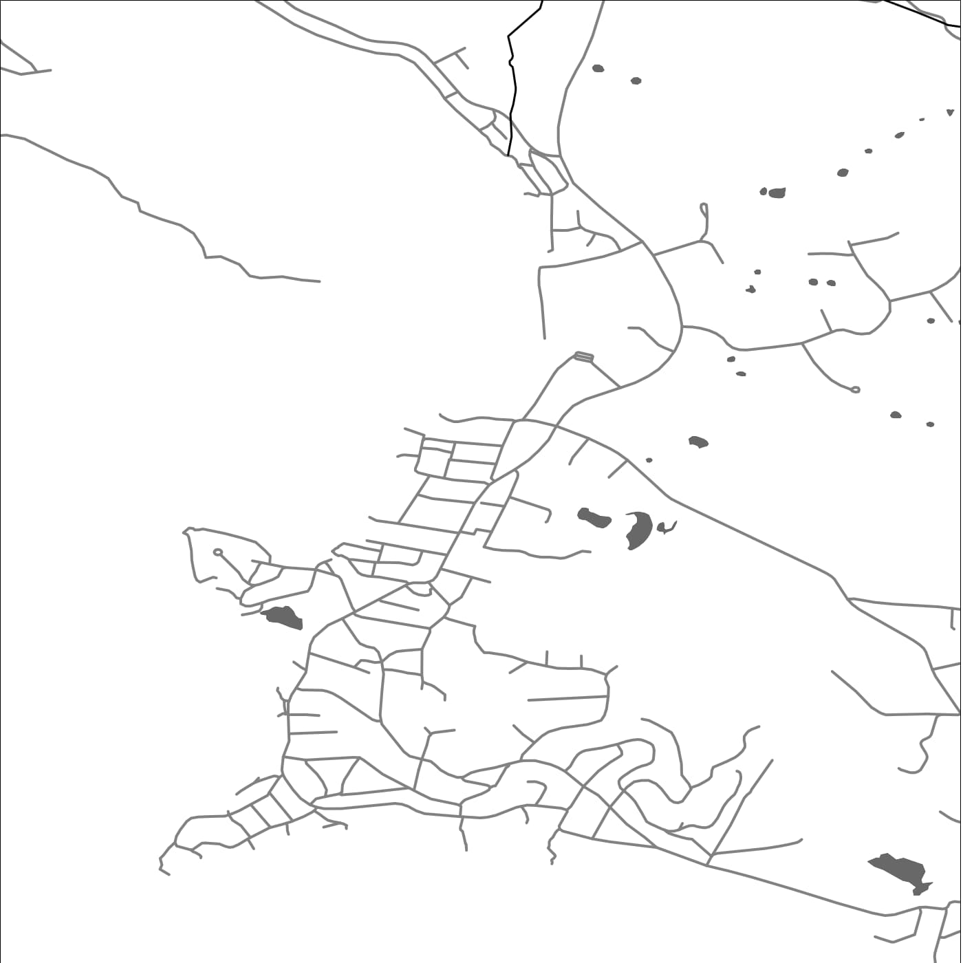 ROAD MAP OF DODGES FERRY, AUSTRALIA BY MAPBAKES