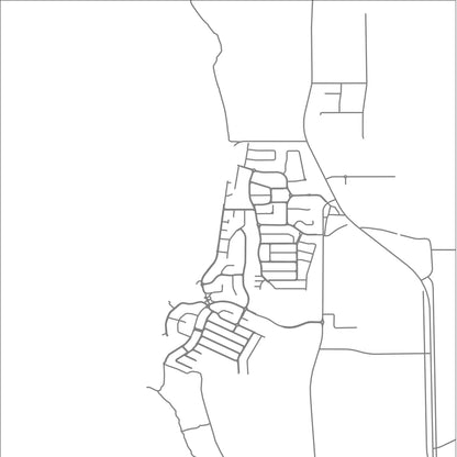 ROAD MAP OF DRUMMOND COVE, AUSTRALIA BY MAPBAKES