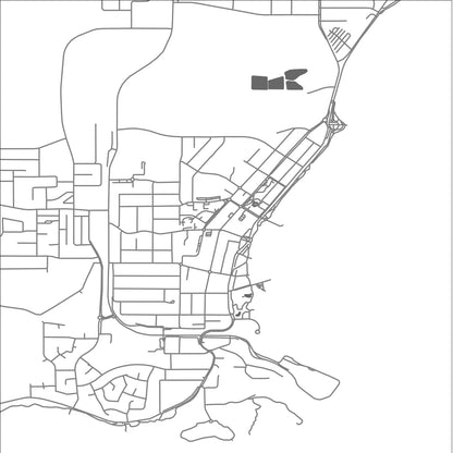 ROAD MAP OF ESPERANCE, AUSTRALIA BY MAPBAKES