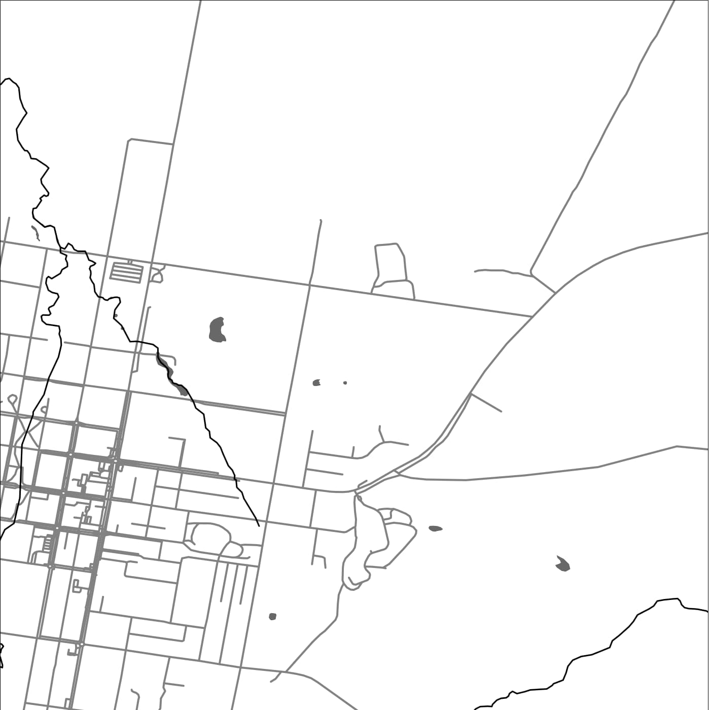 ROAD MAP OF GLEN INNES, AUSTRALIA BY MAPBAKES