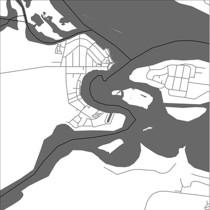 ROAD MAP OF GREENWELL POINT, AUSTRALIA BY MAPBAKES