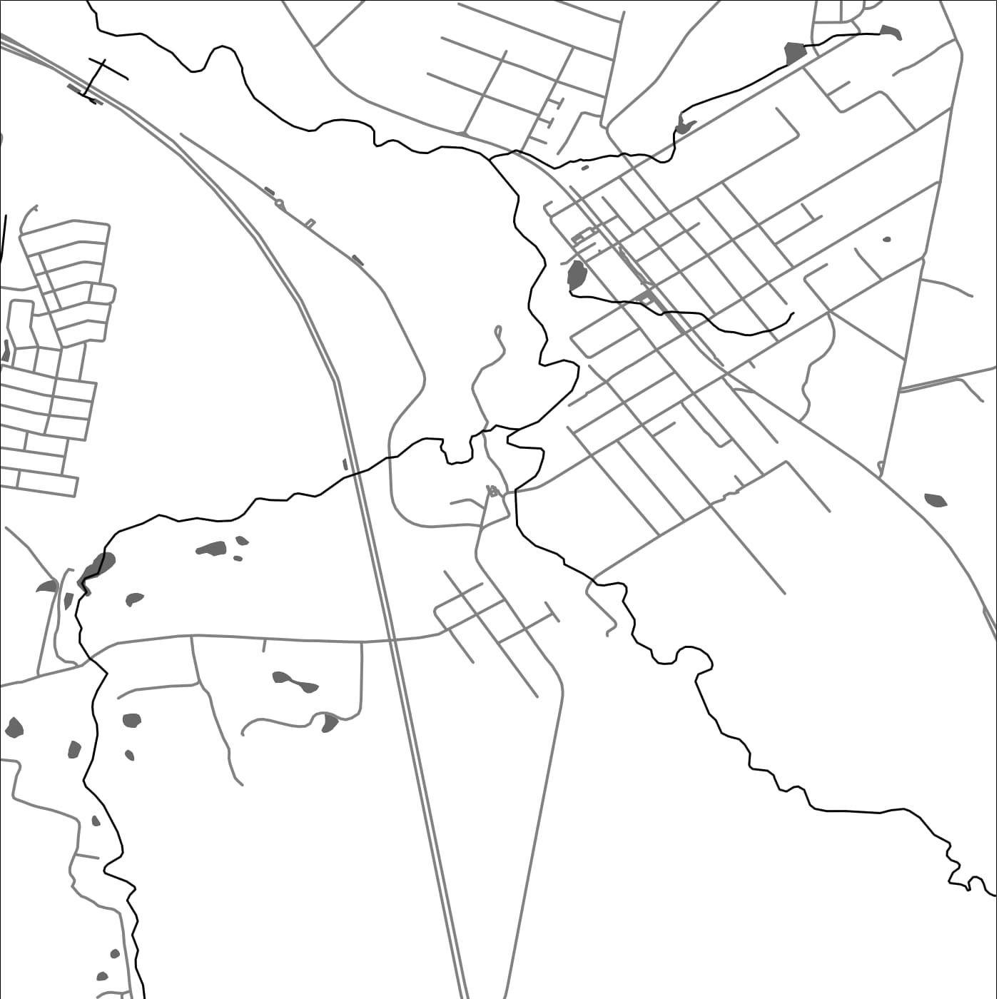 ROAD MAP OF GRETA, AUSTRALIA BY MAPBAKES