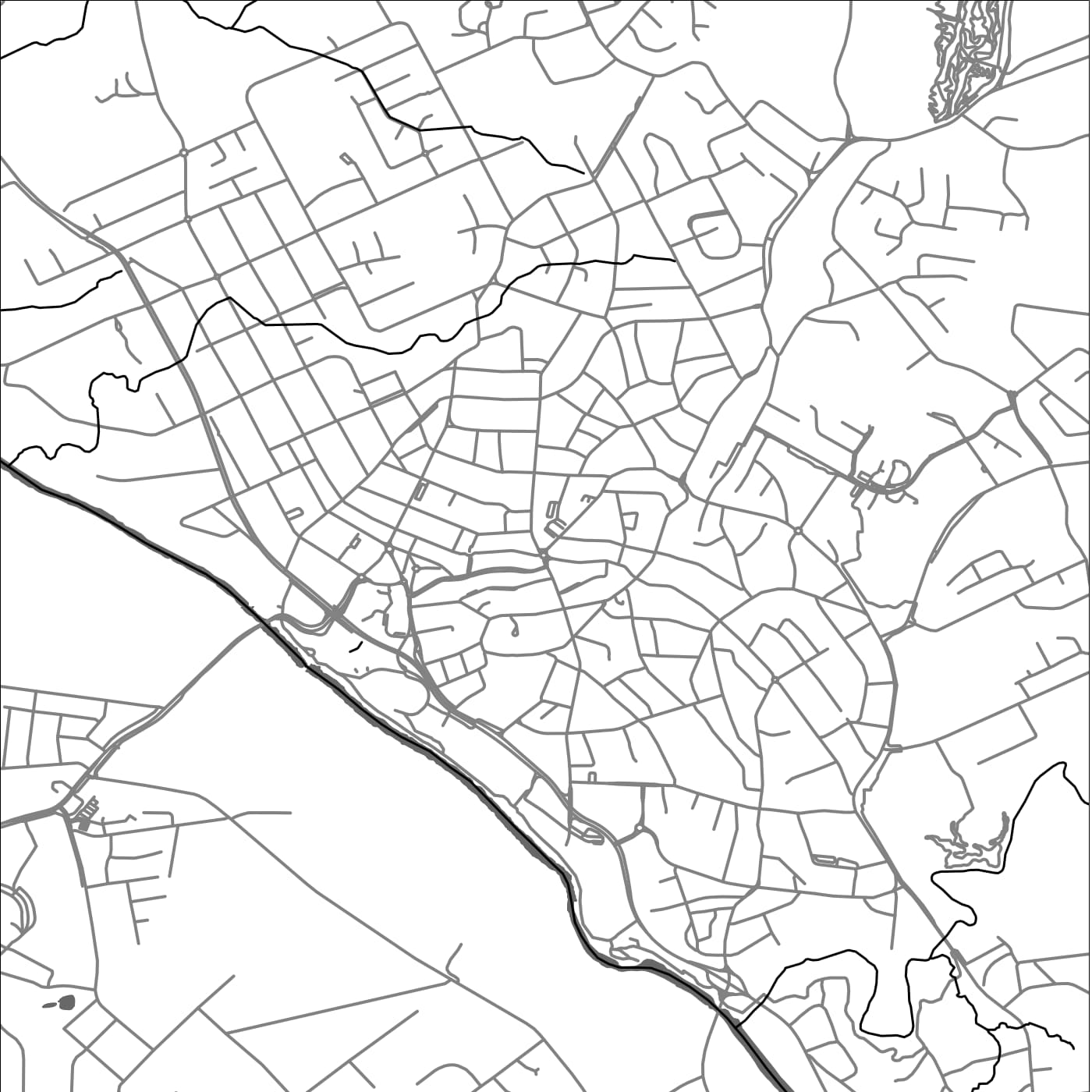 ROAD MAP OF GYMPIE, AUSTRALIA BY MAPBAKES