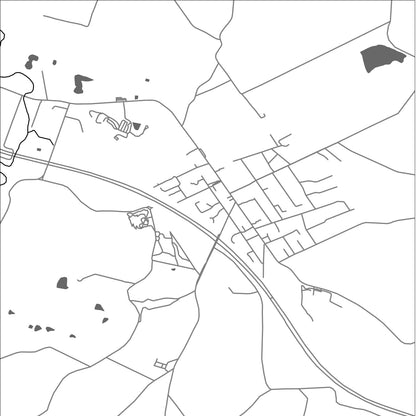 ROAD MAP OF HAHNDORF, AUSTRALIA BY MAPBAKES