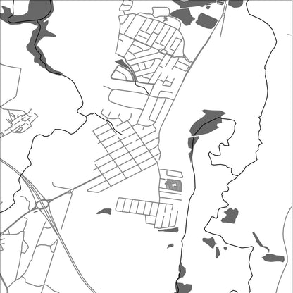 ROAD MAP OF HEDDON GRETA, AUSTRALIA BY MAPBAKES