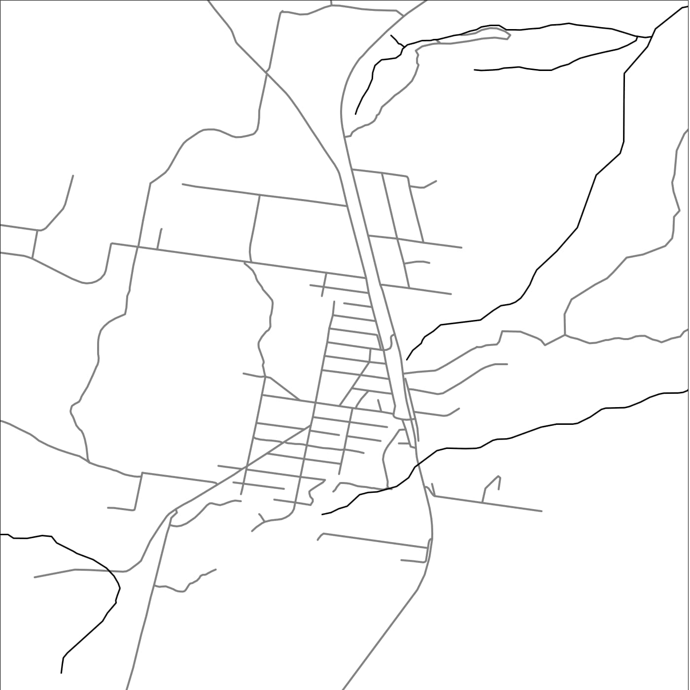 ROAD MAP OF HILL TOP, AUSTRALIA BY MAPBAKES