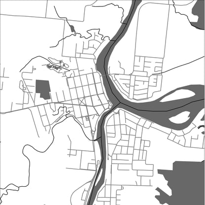 ROAD MAP OF INNISFAIL, AUSTRALIA BY MAPBAKES