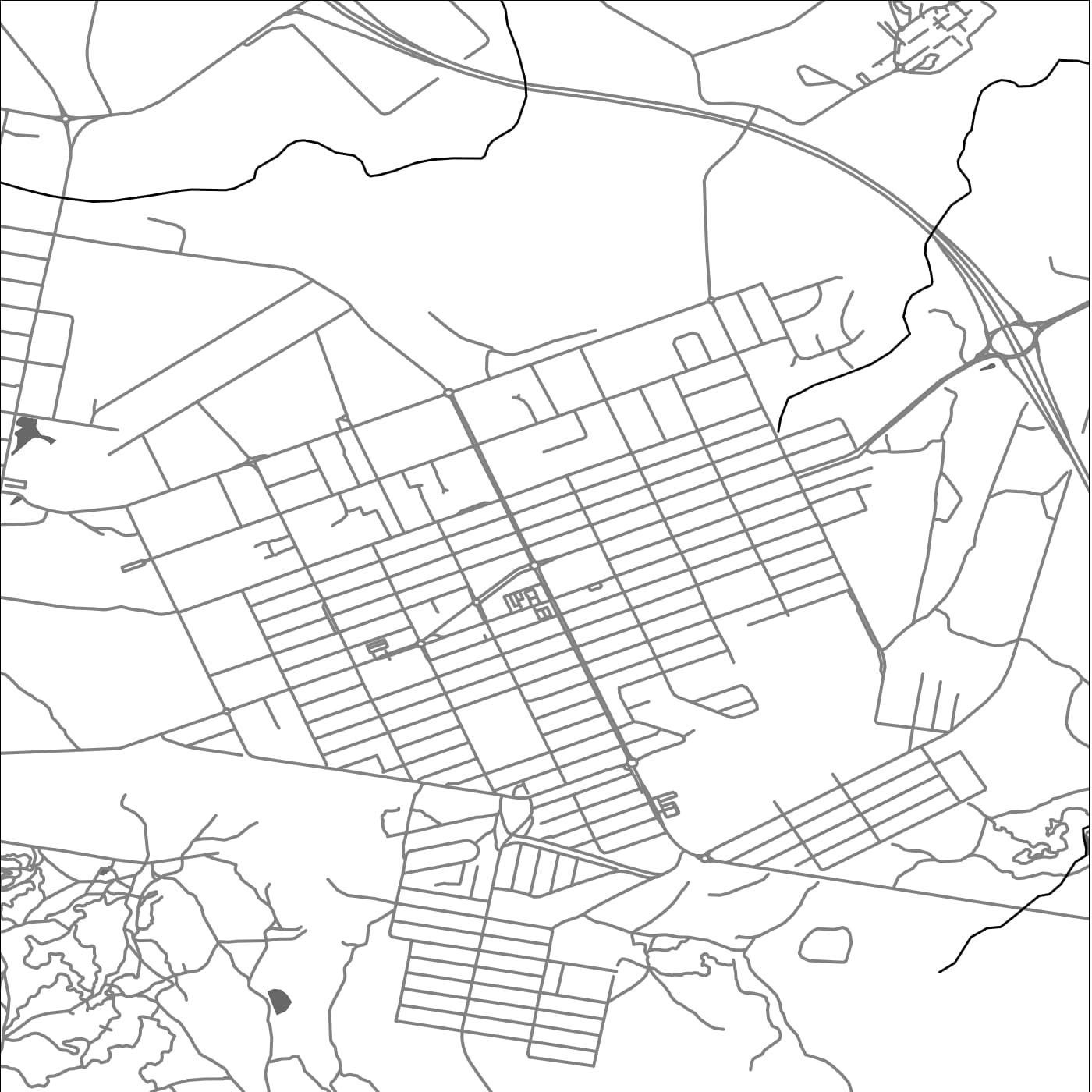 ROAD MAP OF KURRI KURRI, AUSTRALIA BY MAPBAKES