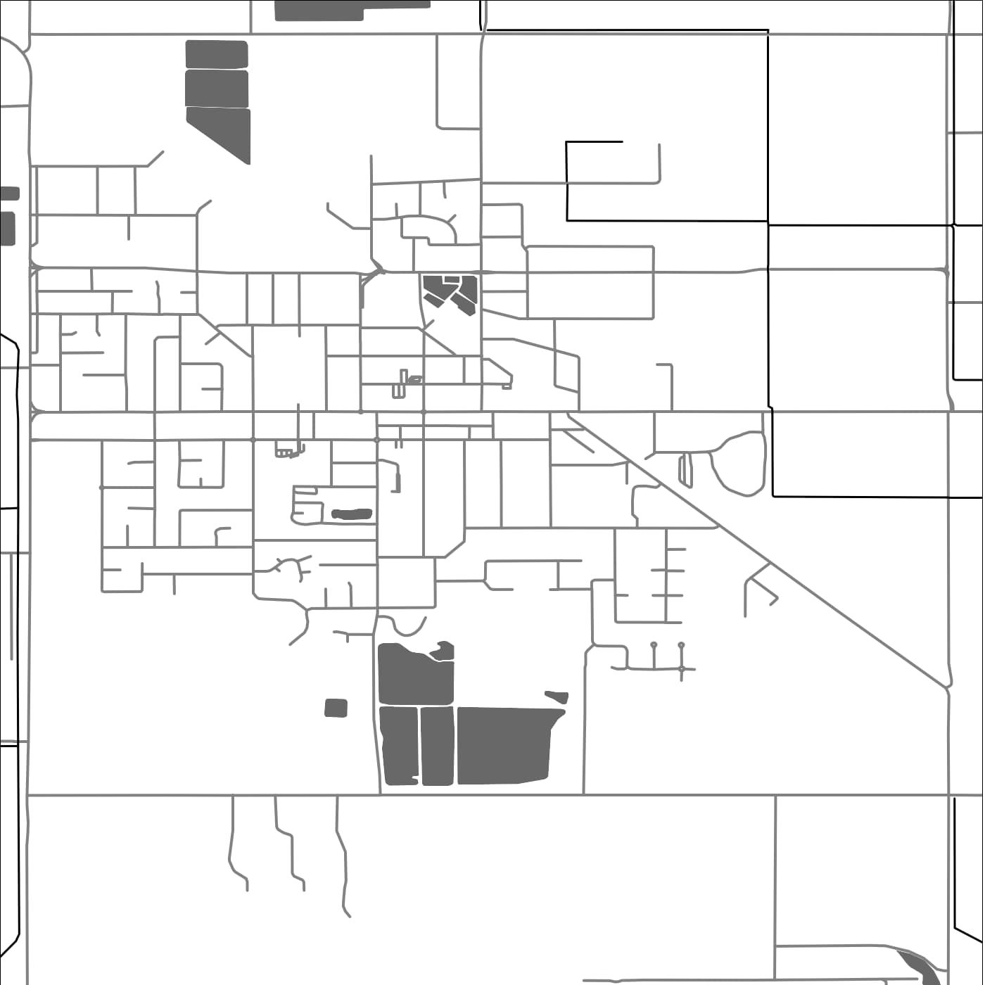 ROAD MAP OF KYABRAM, AUSTRALIA BY MAPBAKES