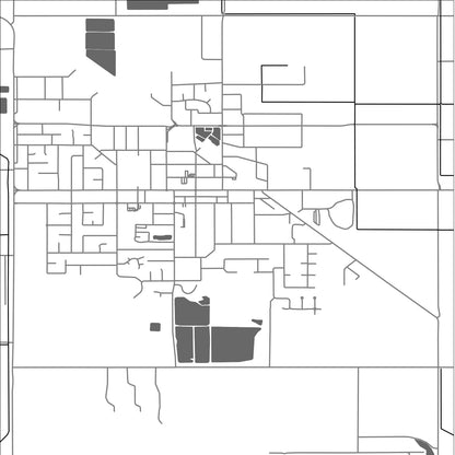 ROAD MAP OF KYABRAM, AUSTRALIA BY MAPBAKES