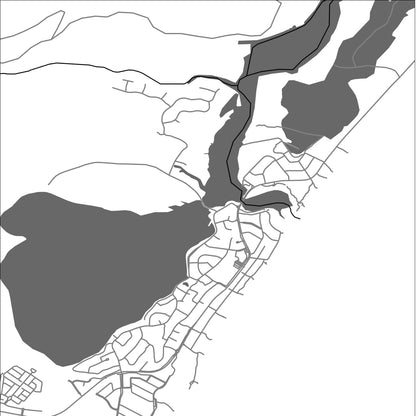 ROAD MAP OF LAKE CATHIE, AUSTRALIA BY MAPBAKES