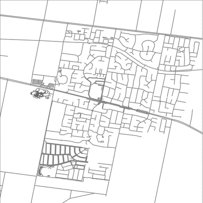 ROAD MAP OF LEOPOLD, AUSTRALIA BY MAPBAKES