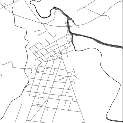 ROAD MAP OF LONGFORD, AUSTRALIA BY MAPBAKES