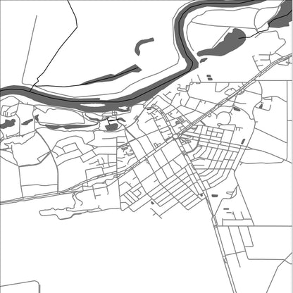 ROAD MAP OF LOXTON, AUSTRALIA BY MAPBAKES