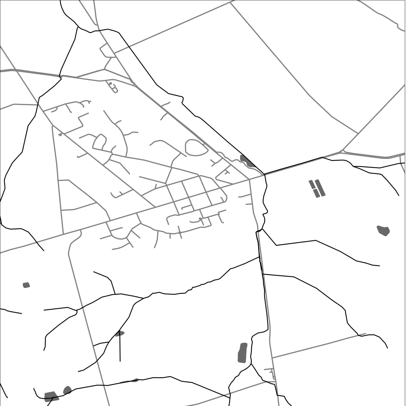 ROAD MAP OF LYNDOCH, AUSTRALIA BY MAPBAKES