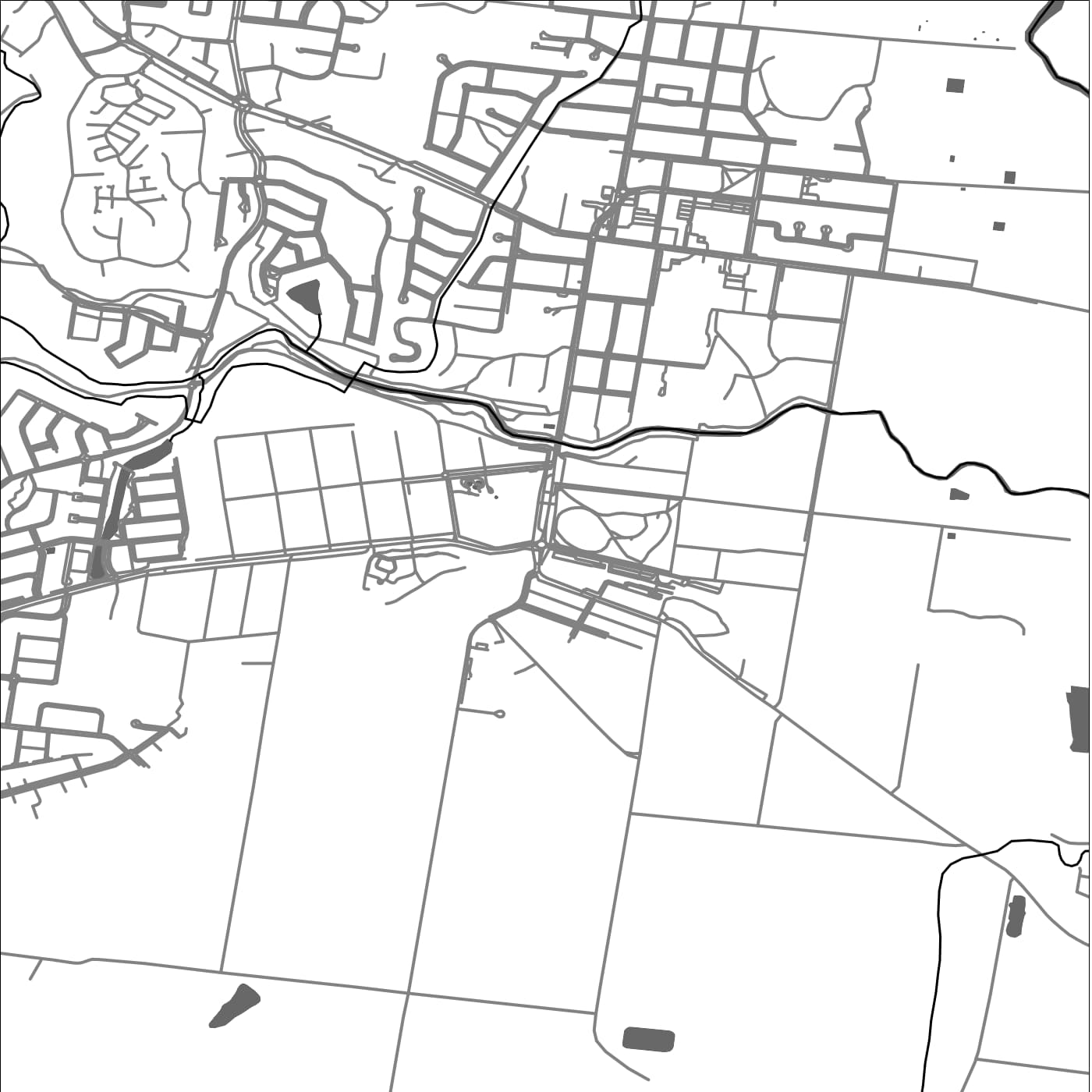 ROAD MAP OF MADDINGLEY, AUSTRALIA BY MAPBAKES