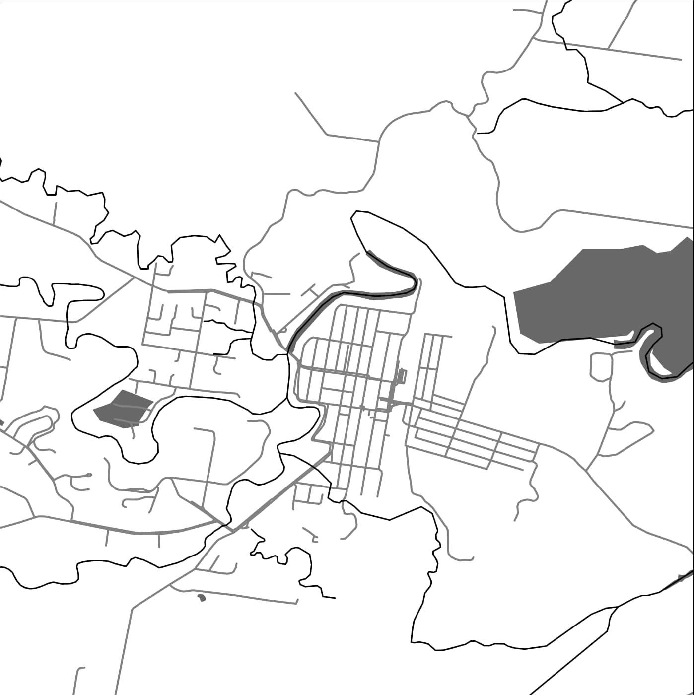 ROAD MAP OF MULLUMBIMBY, AUSTRALIA BY MAPBAKES