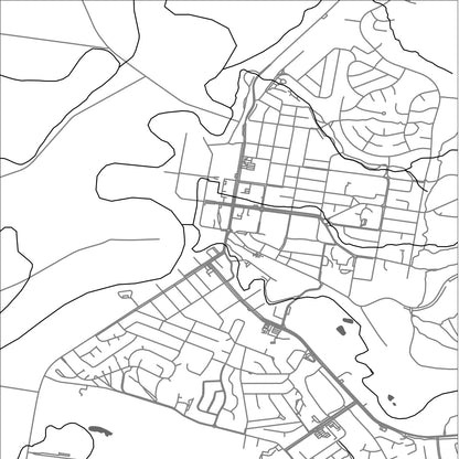 ROAD MAP OF MUSWELLBROOK, AUSTRALIA BY MAPBAKES