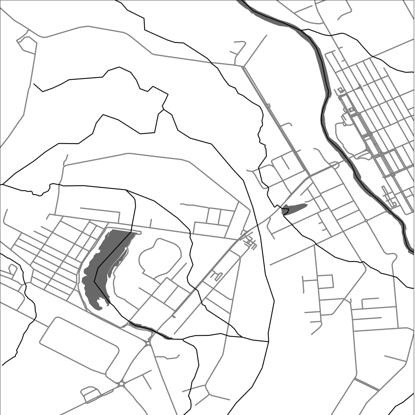 ROAD MAP OF NARRABRI, AUSTRALIA BY MAPBAKES