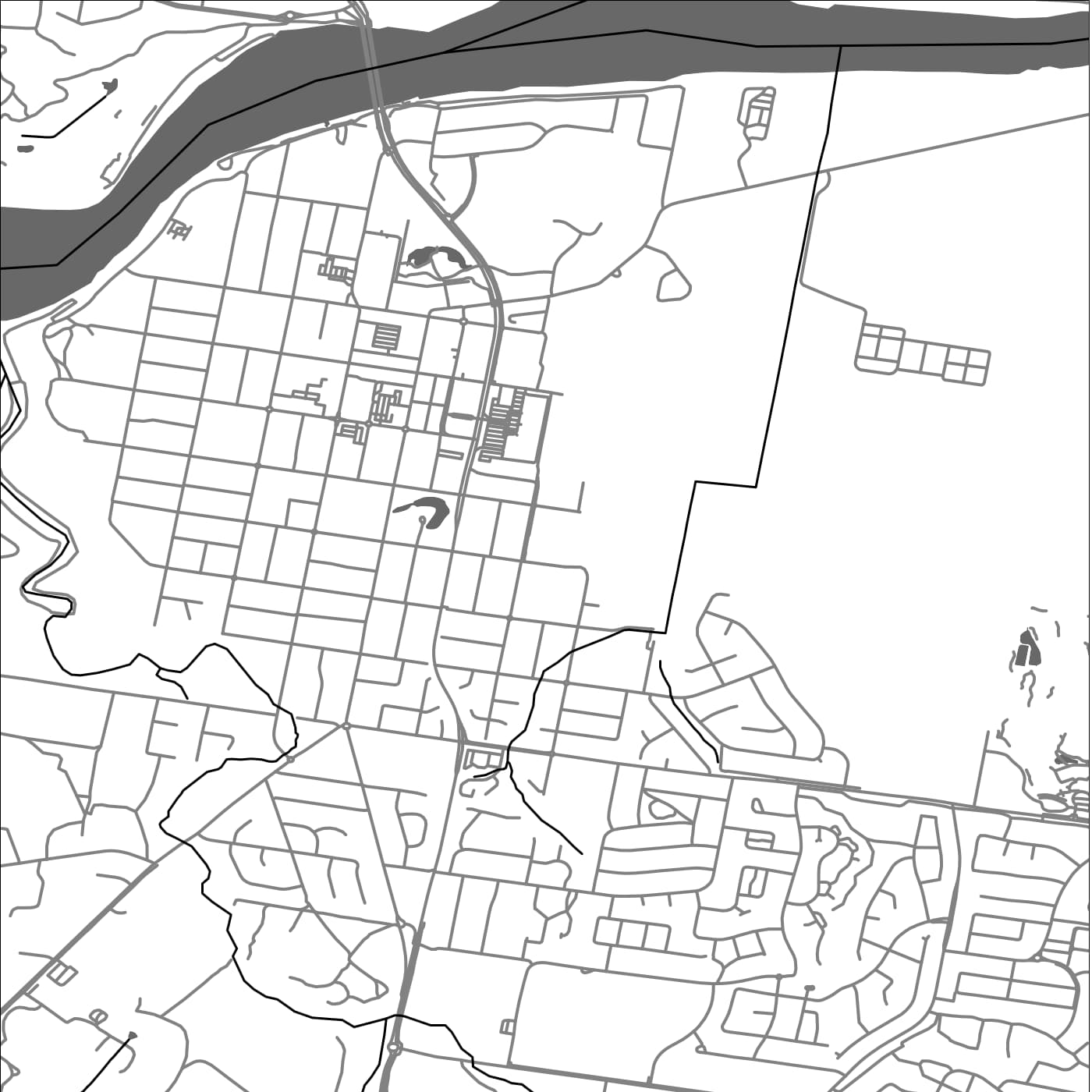 ROAD MAP OF NOWRA, AUSTRALIA BY MAPBAKES