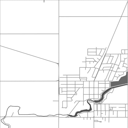 ROAD MAP OF NUMURKAH, AUSTRALIA BY MAPBAKES