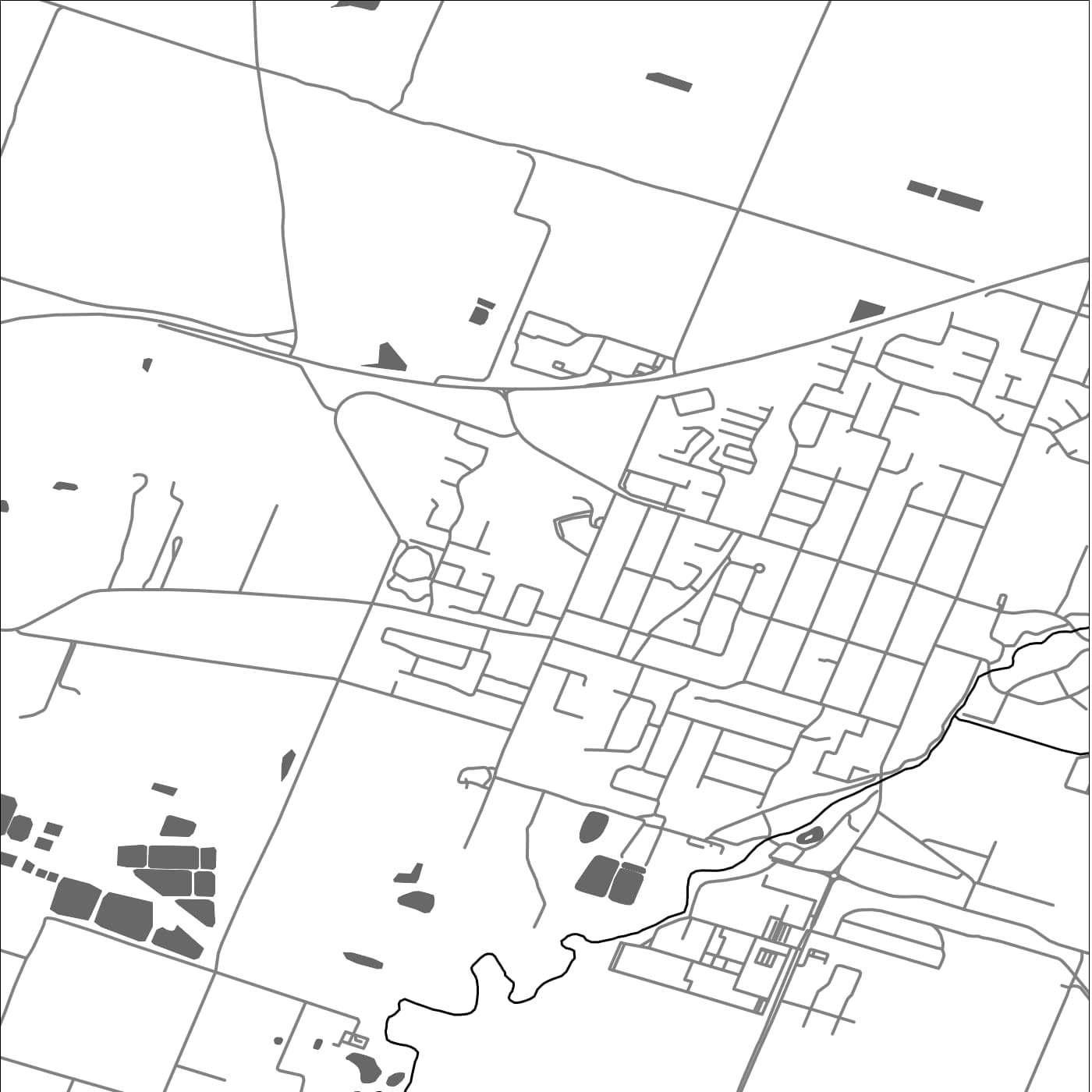 ROAD MAP OF NURIOOTPA, AUSTRALIA BY MAPBAKES