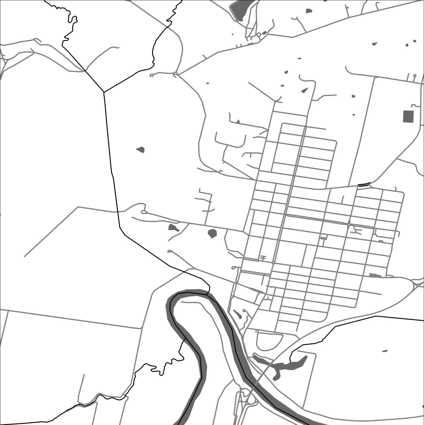 ROAD MAP OF ORBOST, AUSTRALIA BY MAPBAKES