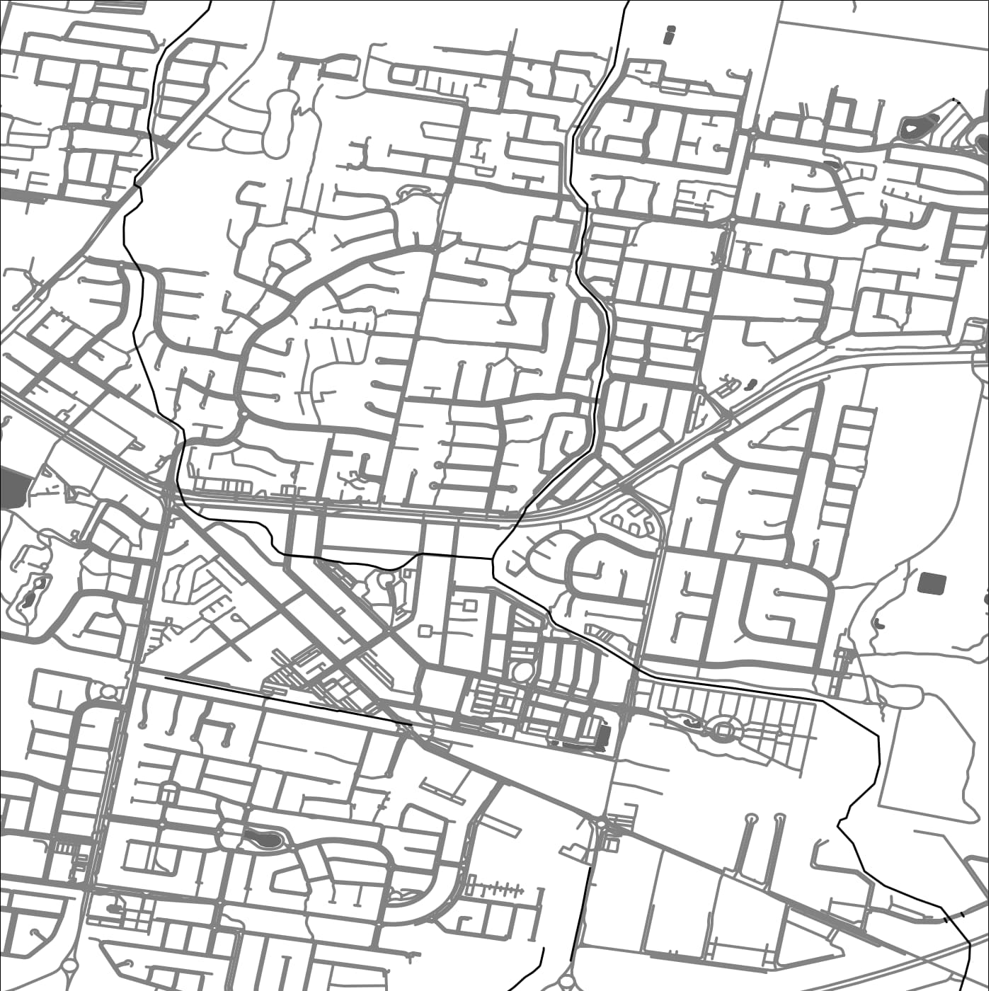 ROAD MAP OF PAKENHAM, AUSTRALIA BY MAPBAKES