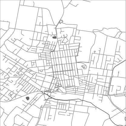 ROAD MAP OF PARKES, AUSTRALIA BY MAPBAKES